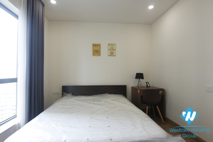 A brand new 2 bedroom with good view apartment for rent in Skypark Cau Giay.